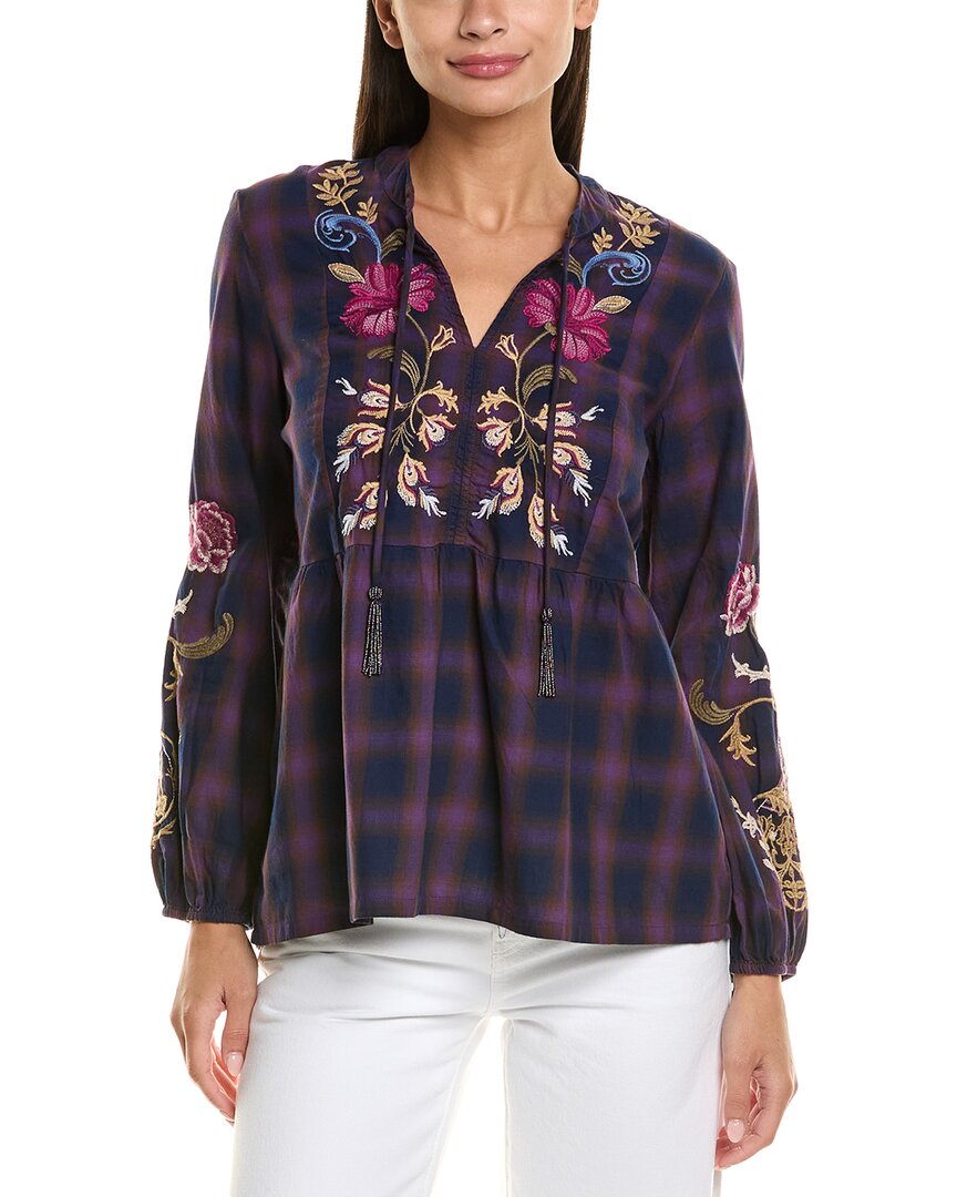 Johnny Was Steffania Blouse In Multi