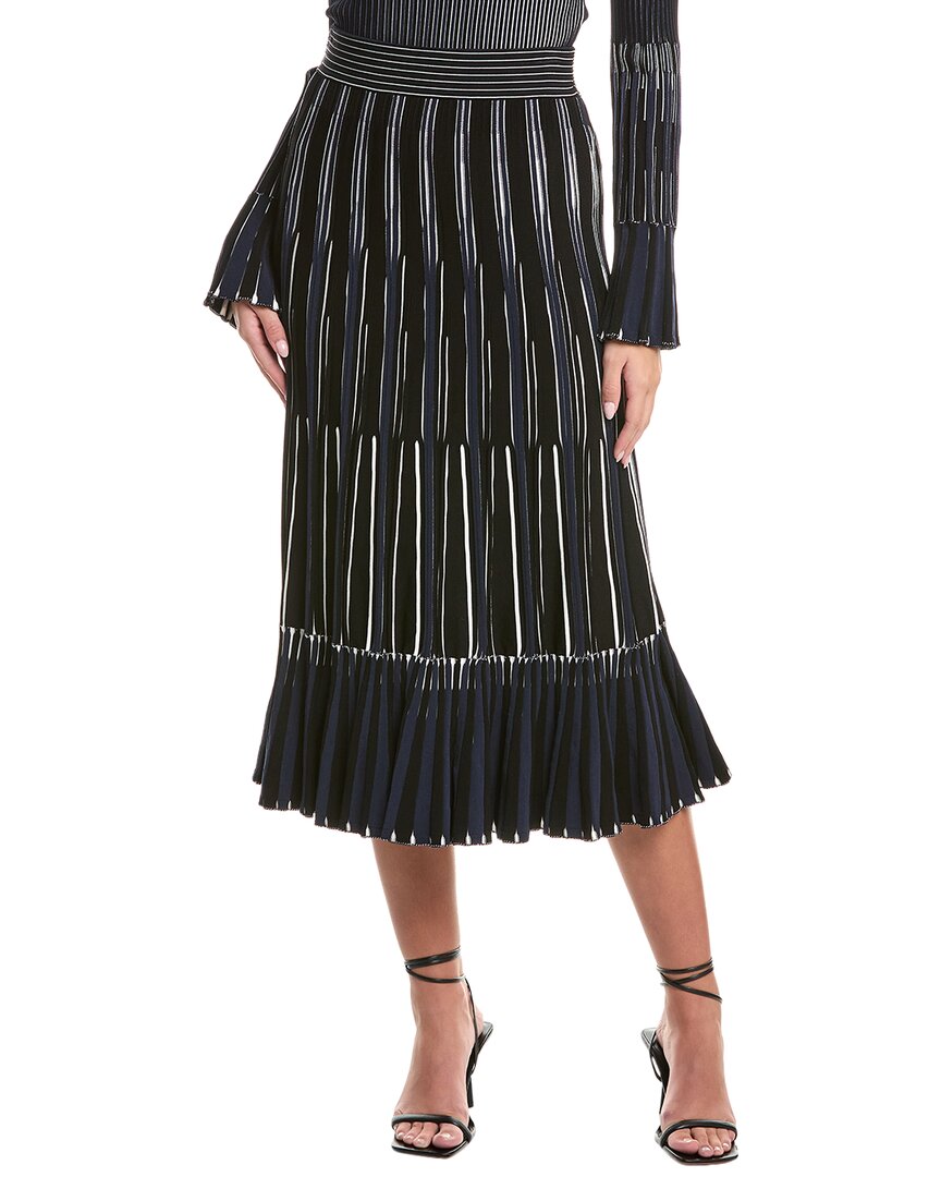 Simkhai Emerie Midi Skirt In Blue