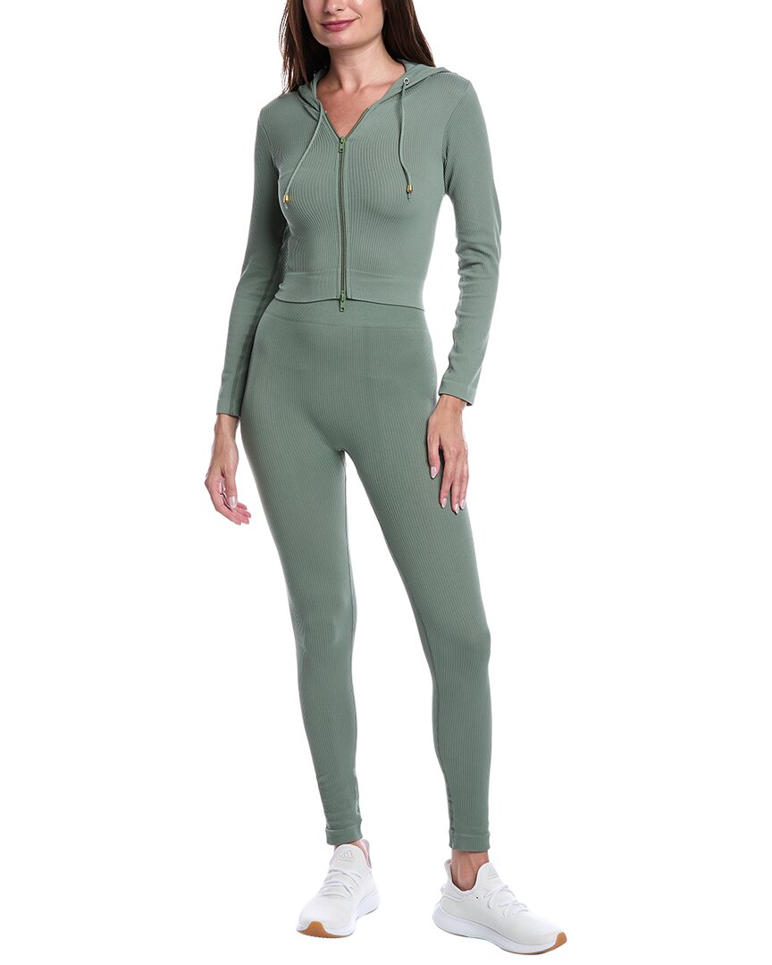 Marion 2pc Jacket & Legging Set In Green