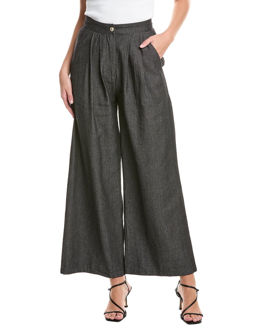 Luxe Always Pleated Pant In Black