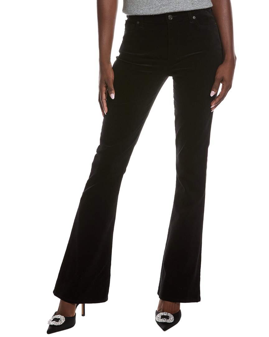 7 For All Mankind Ali Black High Waist Jean In Black
