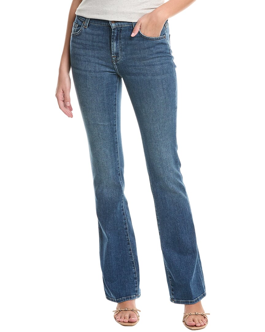 7 For All Mankind Tailorless Luxe Vintage Bay Bootcut Jean In Blue