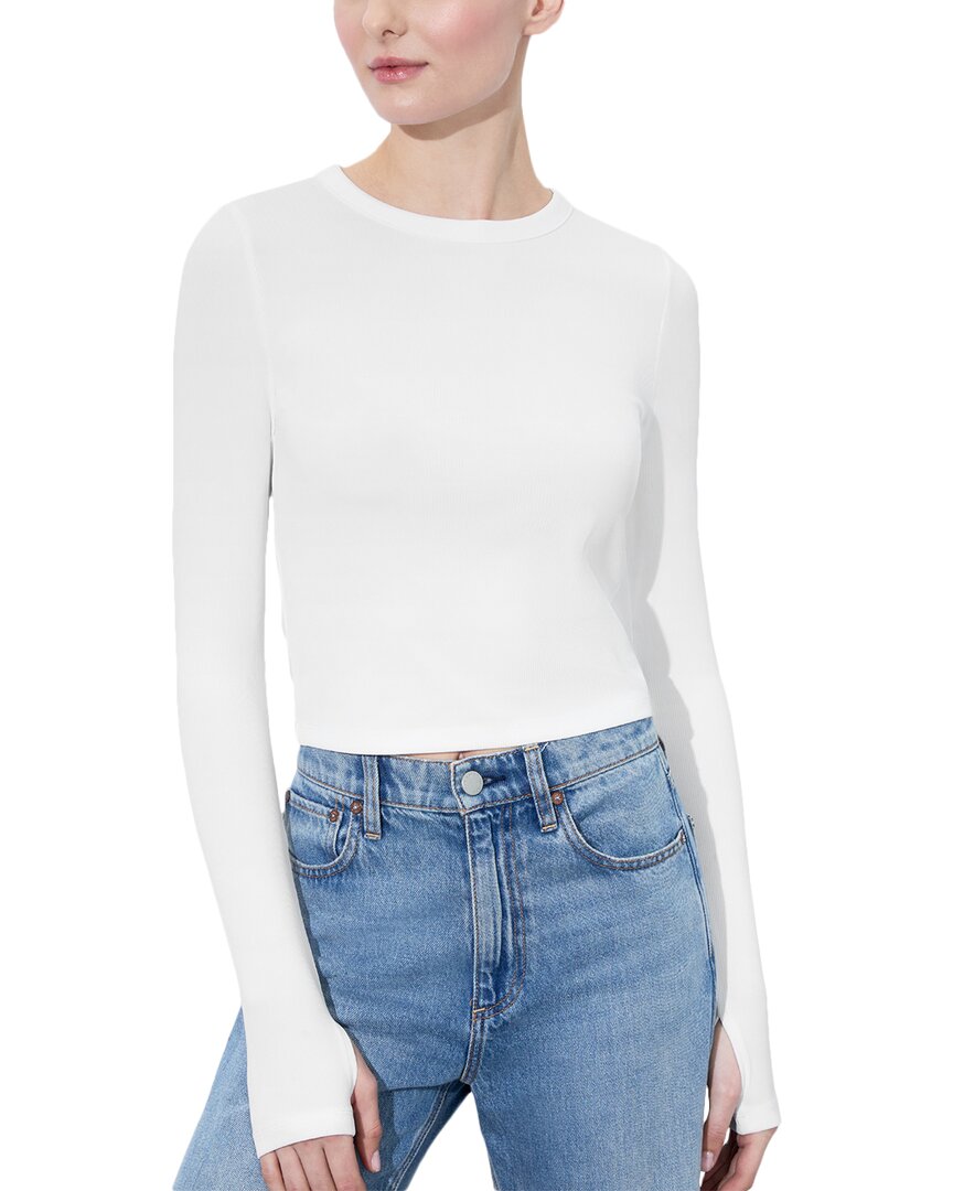 Alice And Olivia Alice + Olivia Delaina Top In White