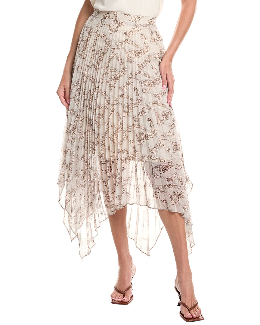 En Saison Ever Midi Skirt In Gray