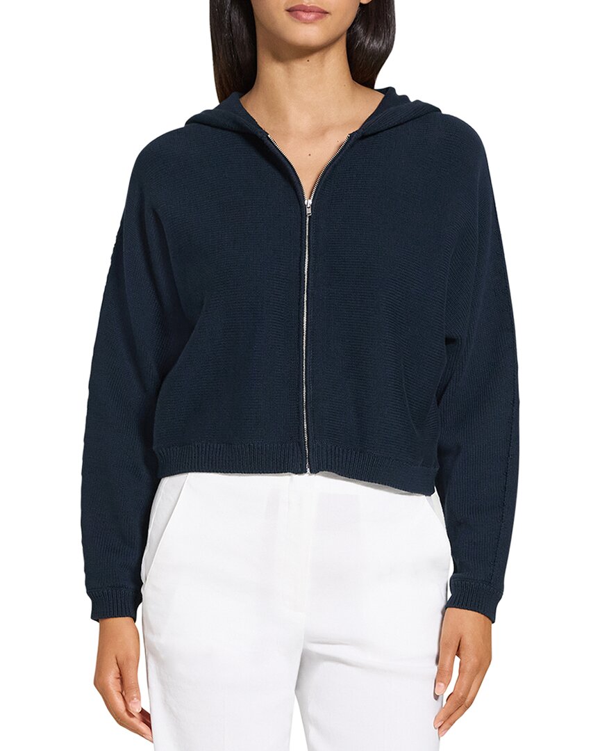 Theory Knit Sweatshirt With Zipper