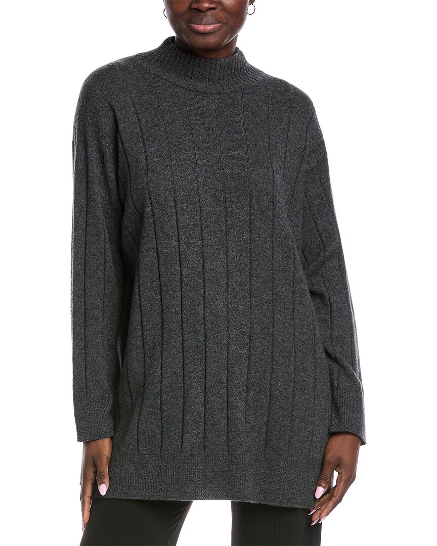 Eileen Fisher Cashmere Tunic In Gray