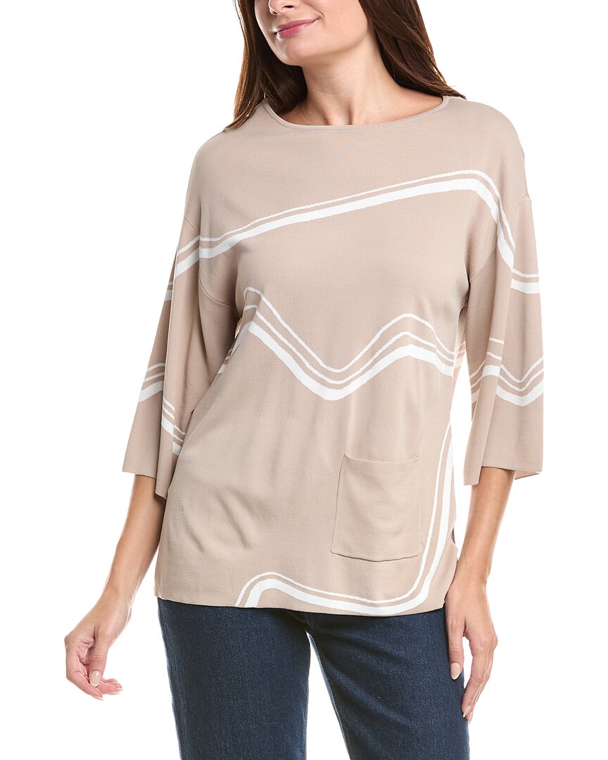 Joseph Ribkoff Top In Brown