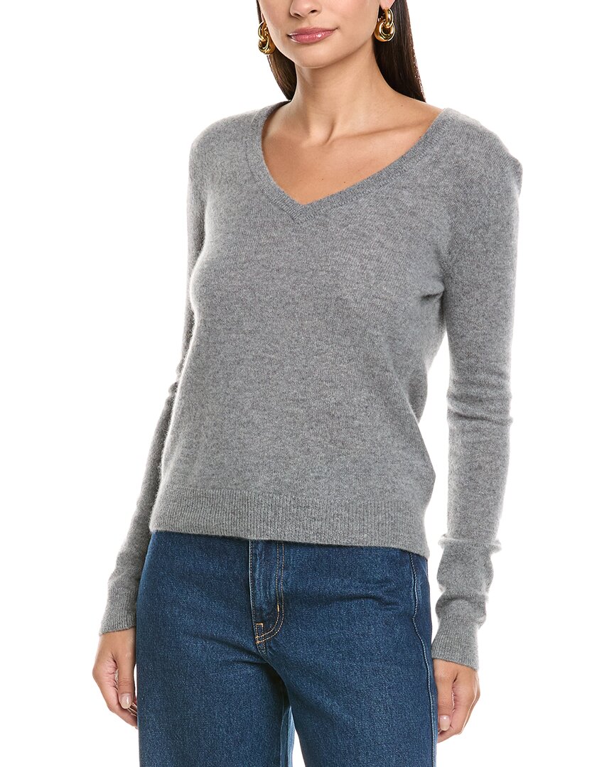 Maison Heritage Zefina Cashmere Sweater In Gray