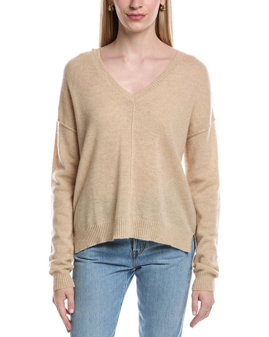 Maison Heritage Manon Cashmere Sweater In Gray