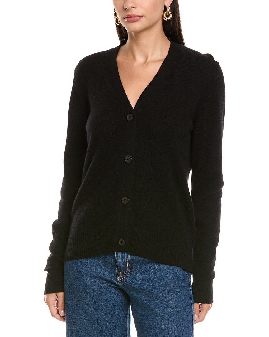 Maison Heritage Lea Cashmere Cardigan In Black