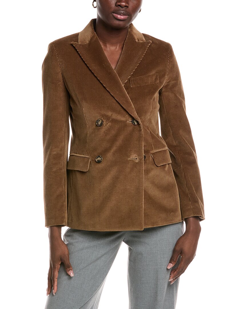 Max Mara Weekend  Katanga Corduroy Jacket In Brown