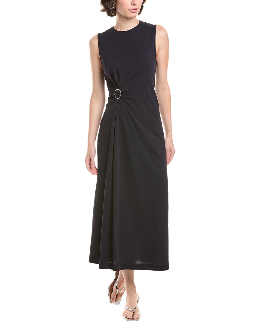 Max Mara Losanna Midi Dress In Black