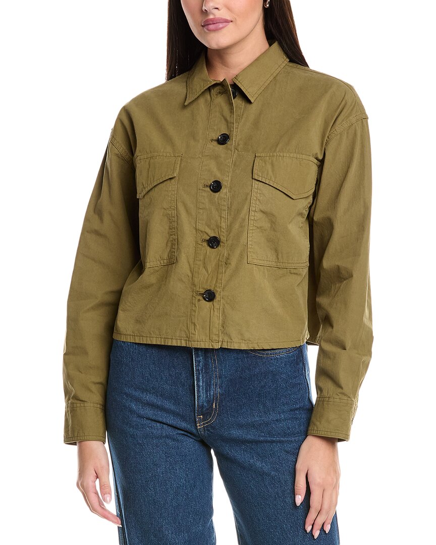 Rag & Bone Ramona Shirt Jacket In Green