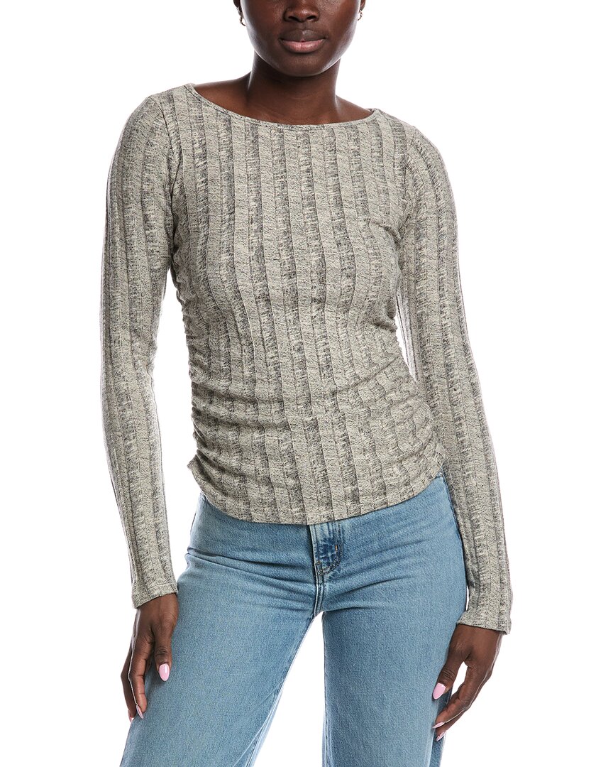 Project Social T Sanna Boat Neck Sweater In Sand