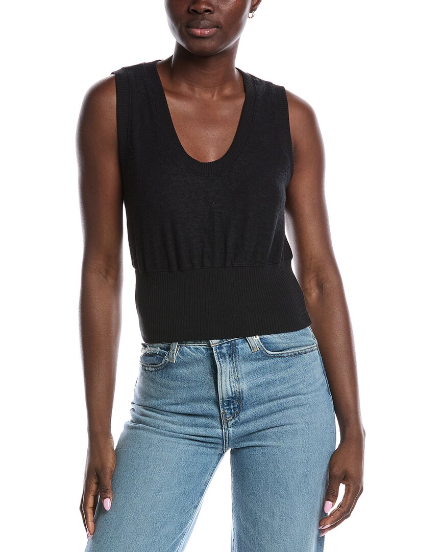 Project Social T Kamora Cozy Vest In Black