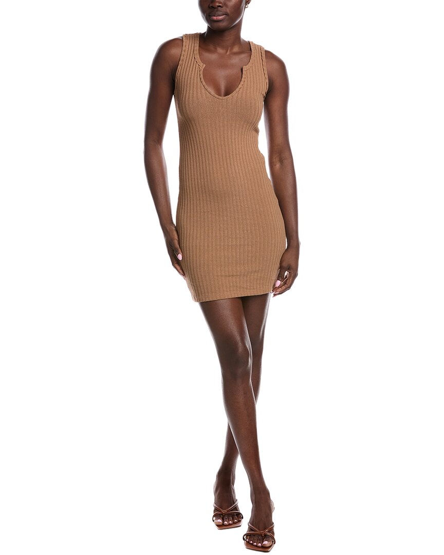 Project Social T Romantic Dream Ash Sweaterdress In Brown