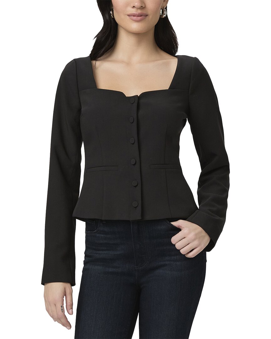 Paige Rhea Sweetheart Top In Black