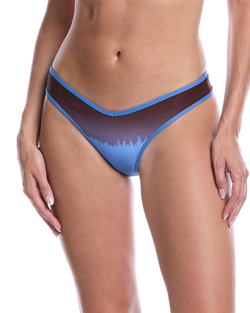Weworewhat Delilah Bikini Bottom In Blue