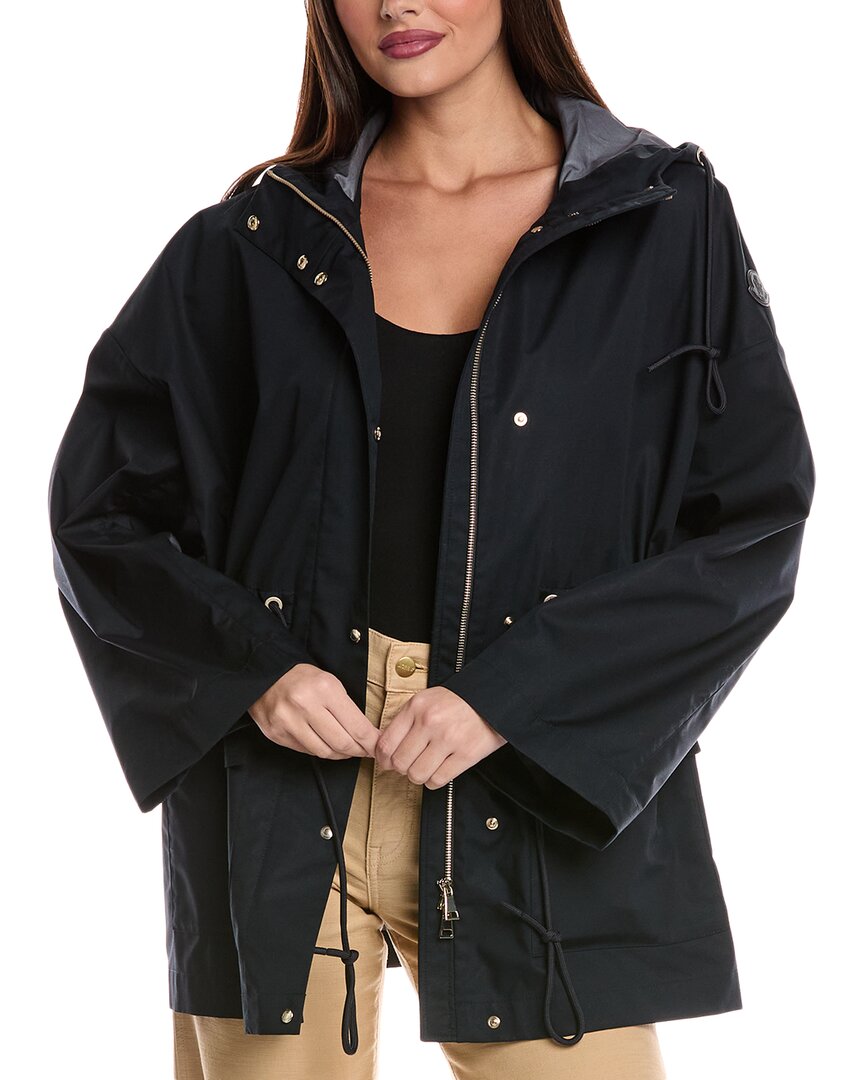 Moncler Gaillon Short Parka Jacket In Black
