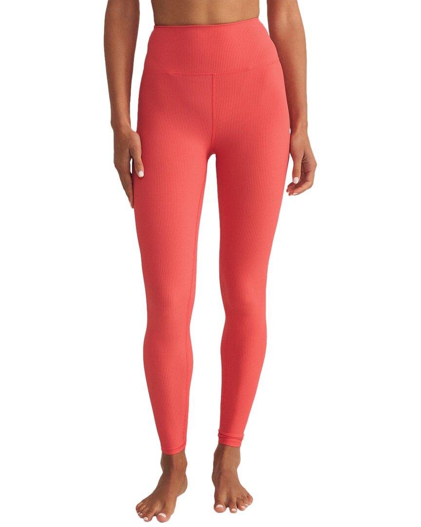 Z Supply Sporty Legging In Red
