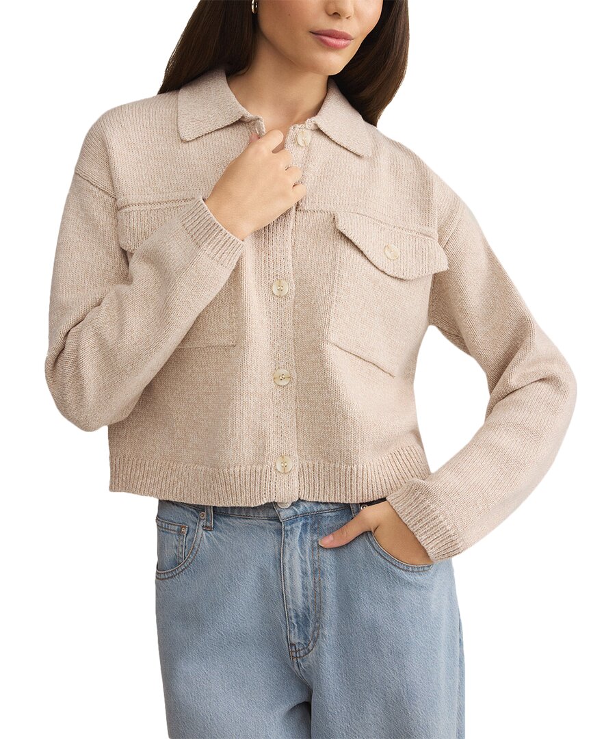 Z Supply Cielo Knit Jacket In Neutral