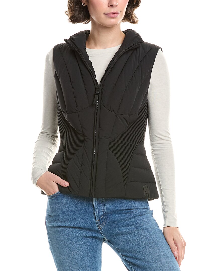 Mackage Aurelia Down Vest In Black