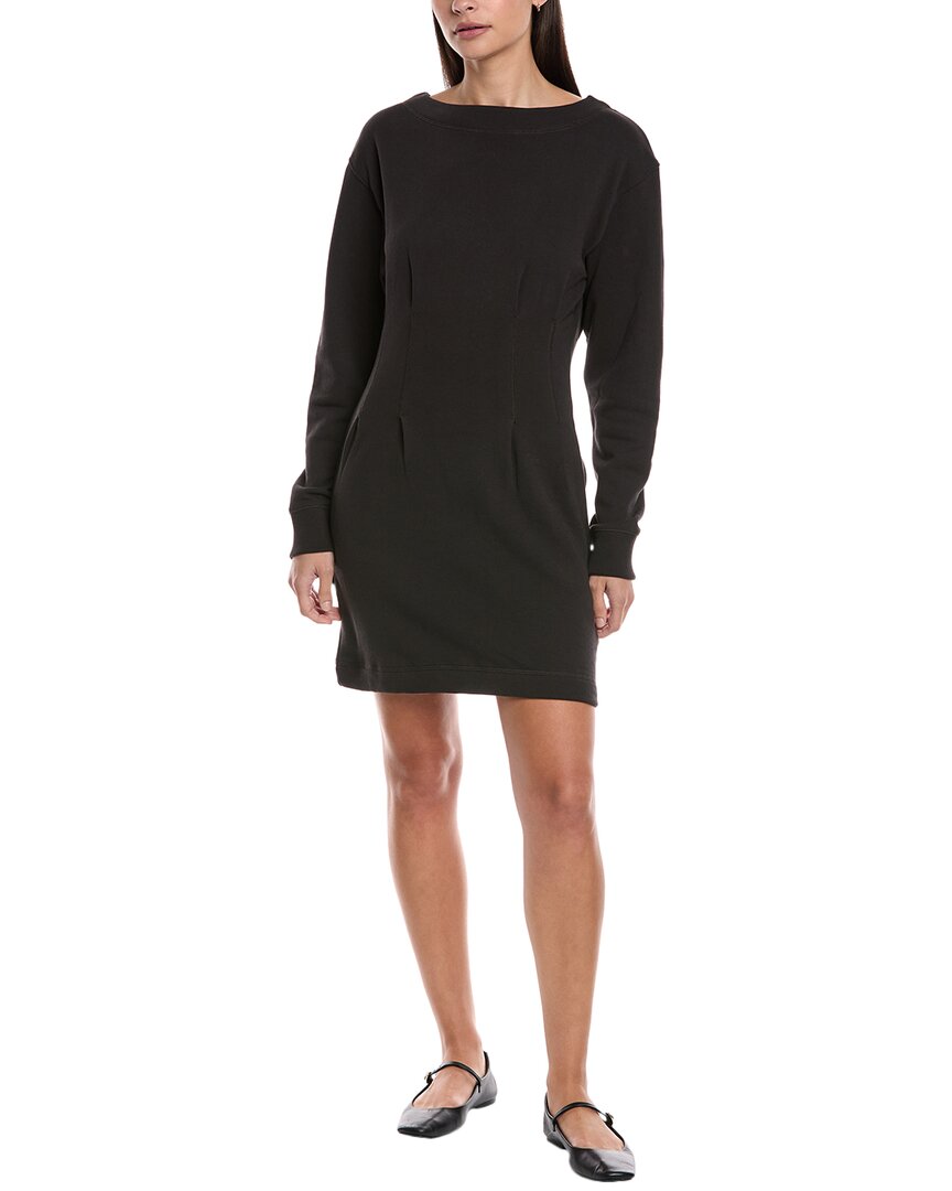 Nation Ltd Ronni Sweatshirt Minidress In Black