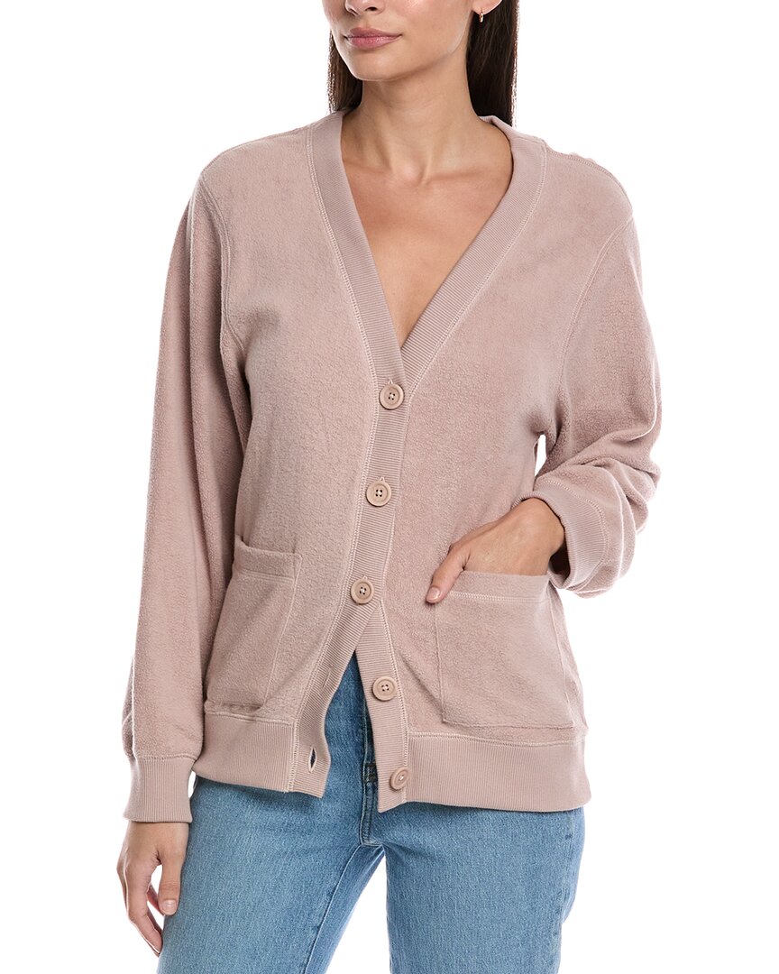 Nation Ltd Knox Cardigan In Whisper In Pink