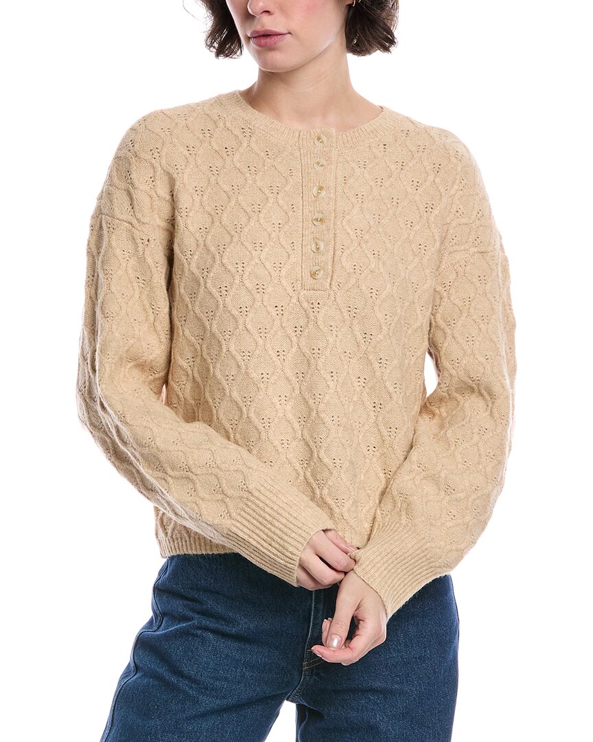 Design History Avril Wool-blend Sweater In Brown