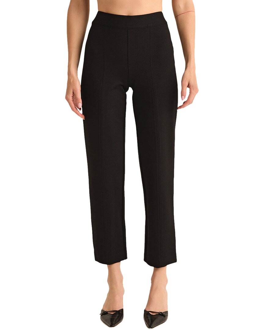 Z Supply Do It All Straight Leg Pant In Black