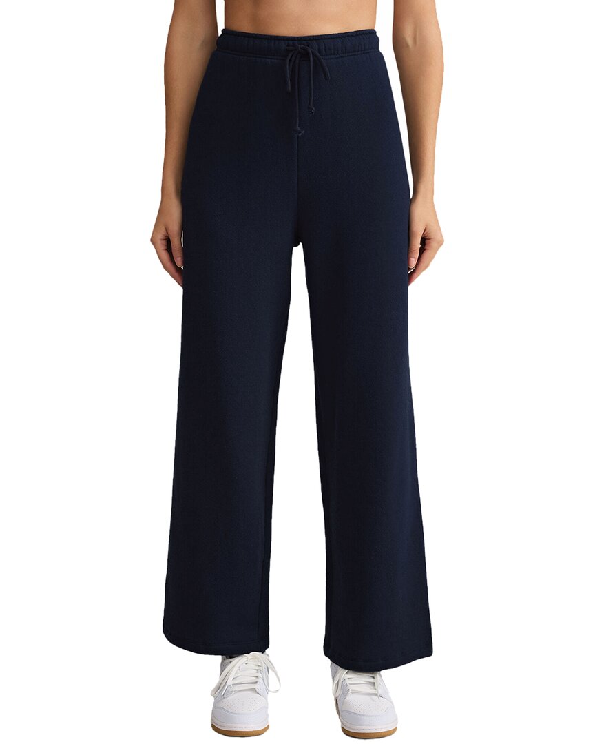 Z Supply Hype Sweatpant In Blue