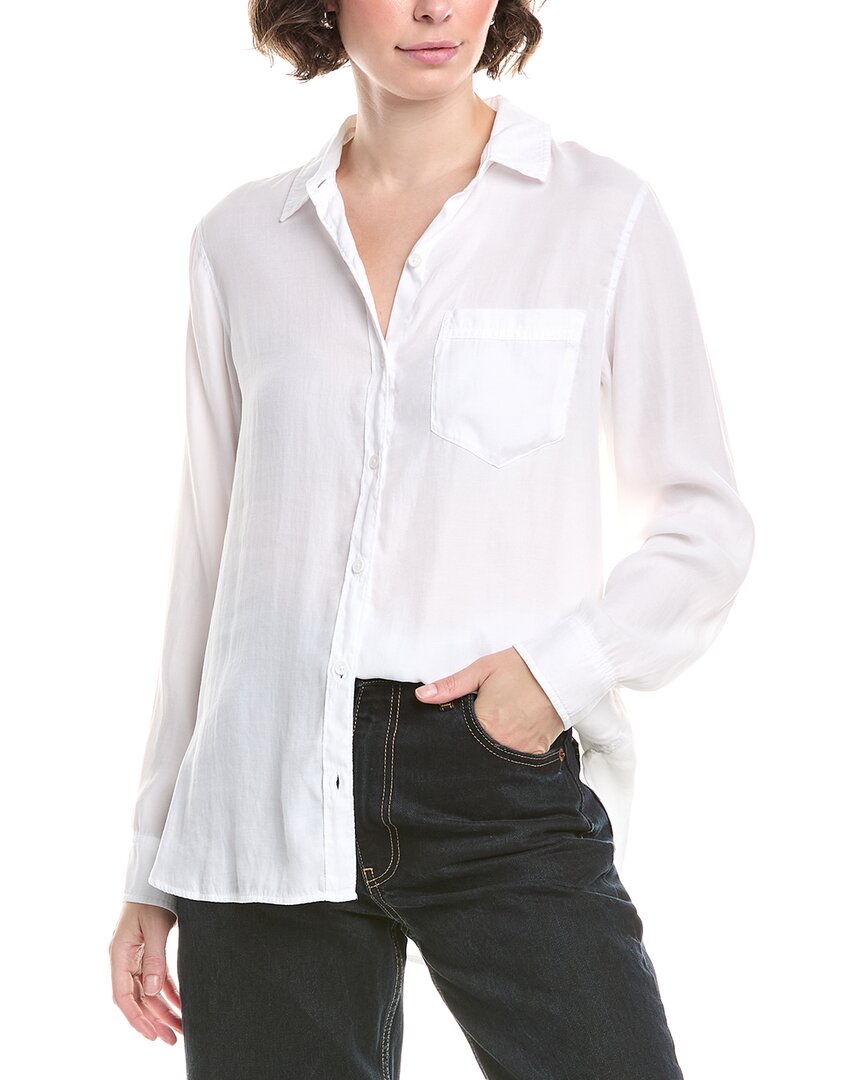 Bella Dahl Classic Button Down Shirt In White
