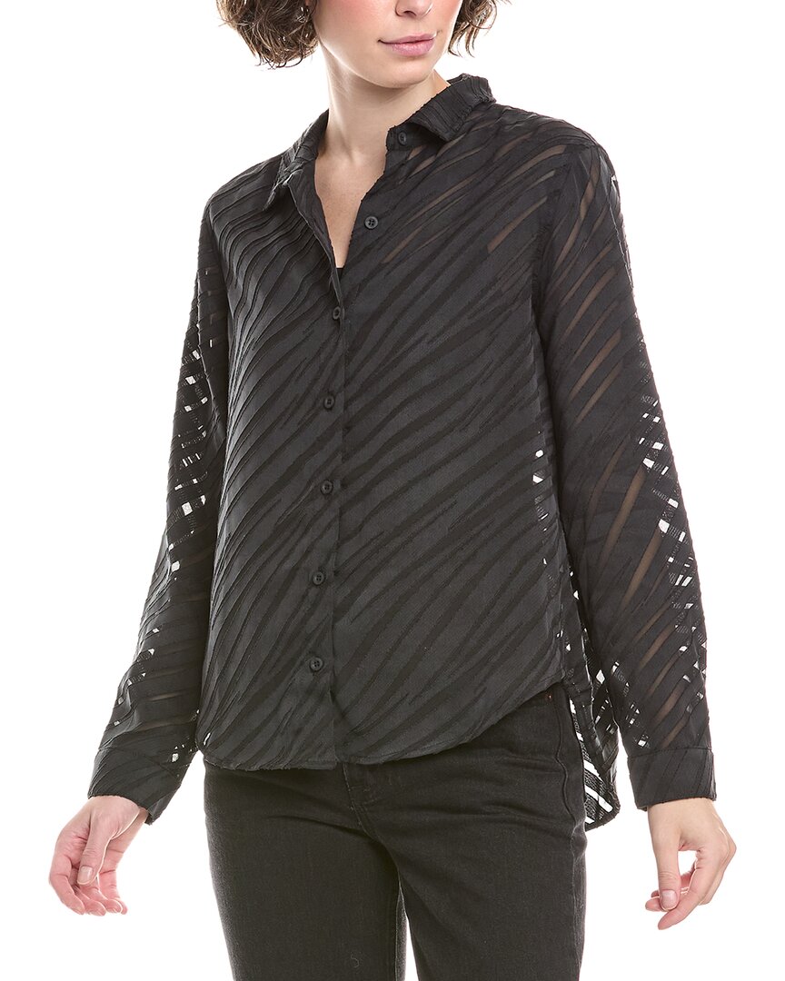 Bella Dahl Button Shirt In Black