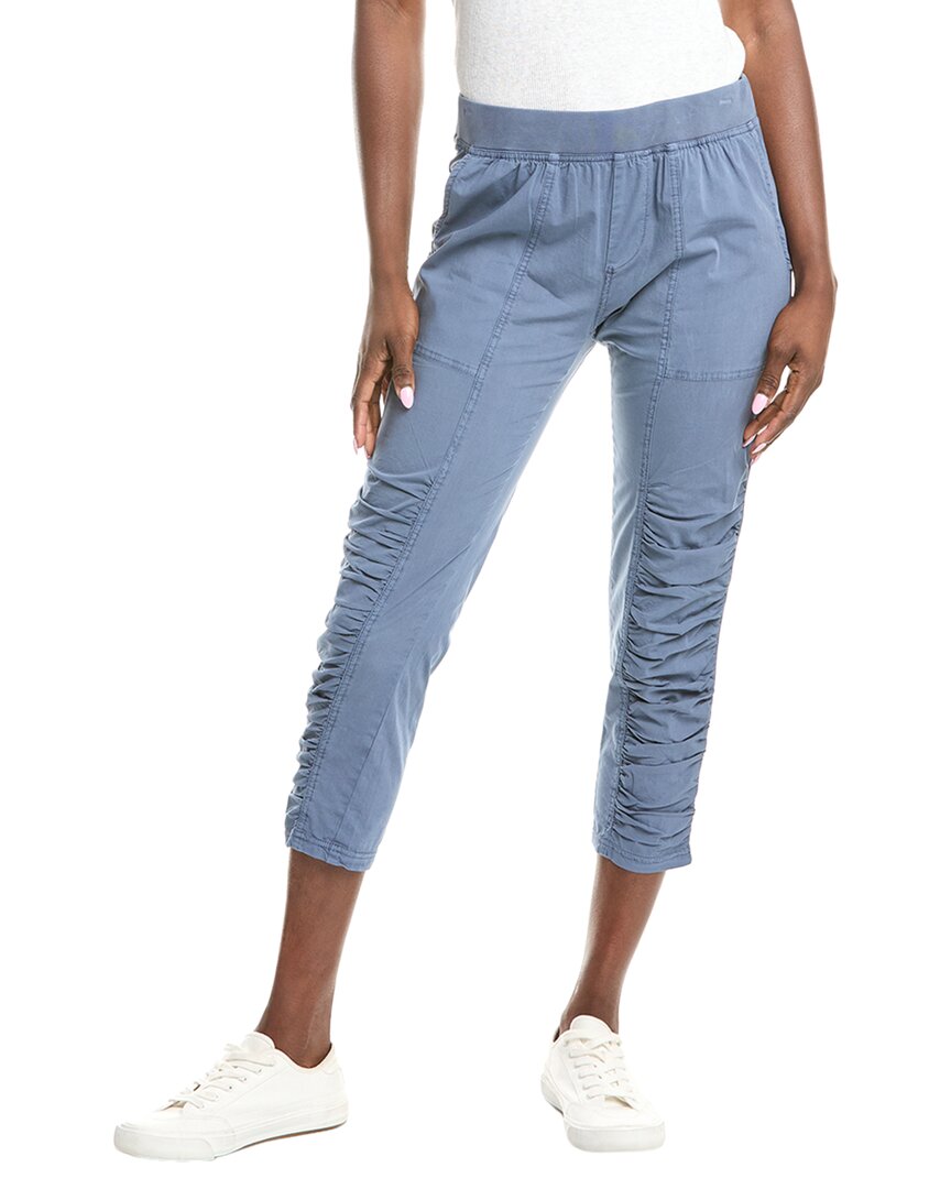 Xcvi Wearables Geyser Crop Pant In Blue