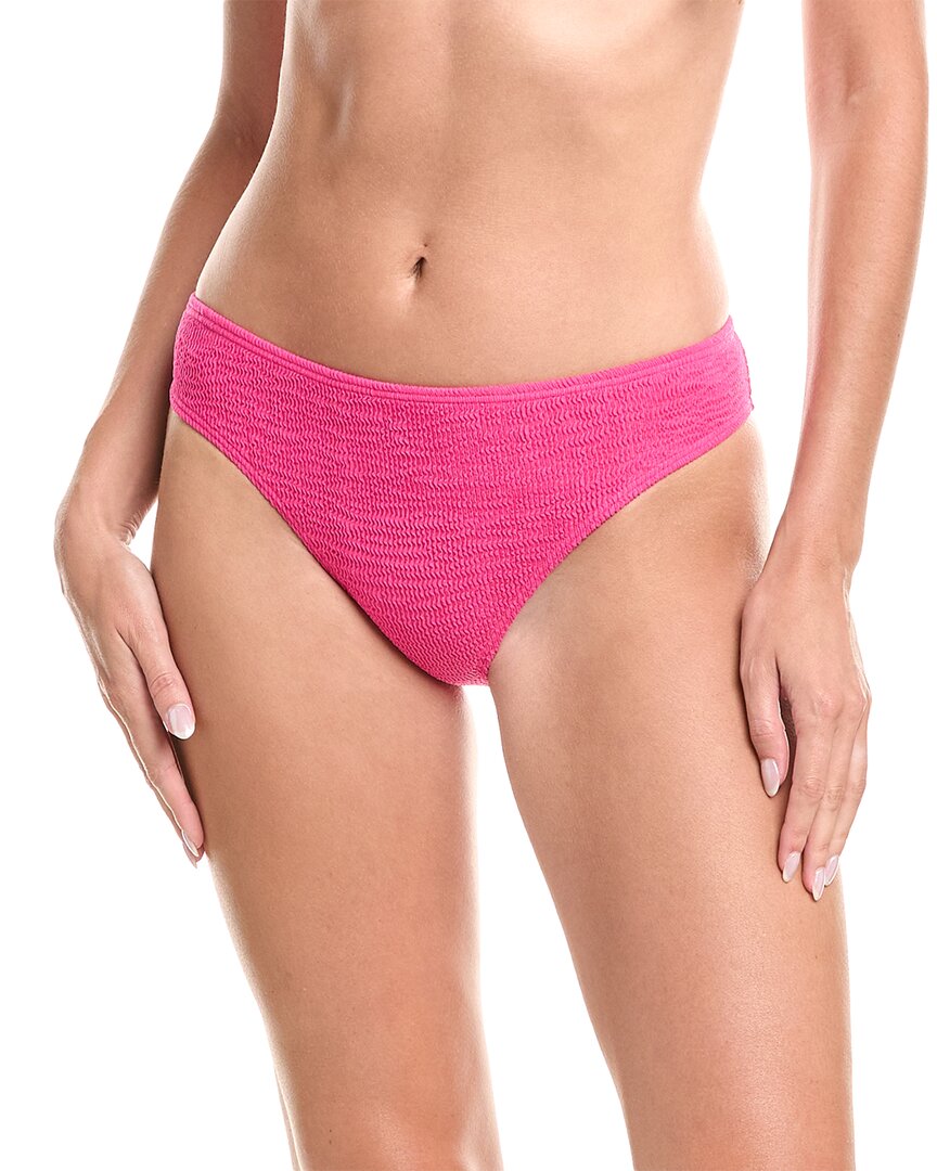 Vince Camuto Textured High Cut Bottom In Pink