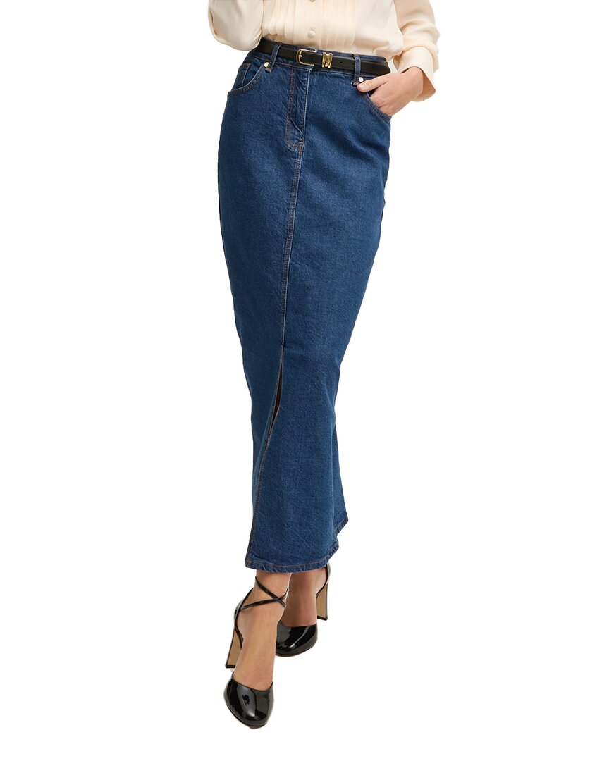 Lk Bennett Hardy Skirt In Blue