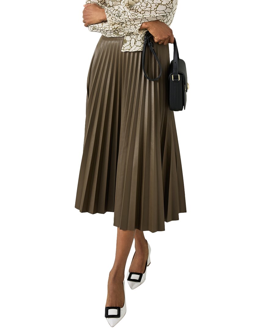 Lk Bennett Laurie Skirt In Green