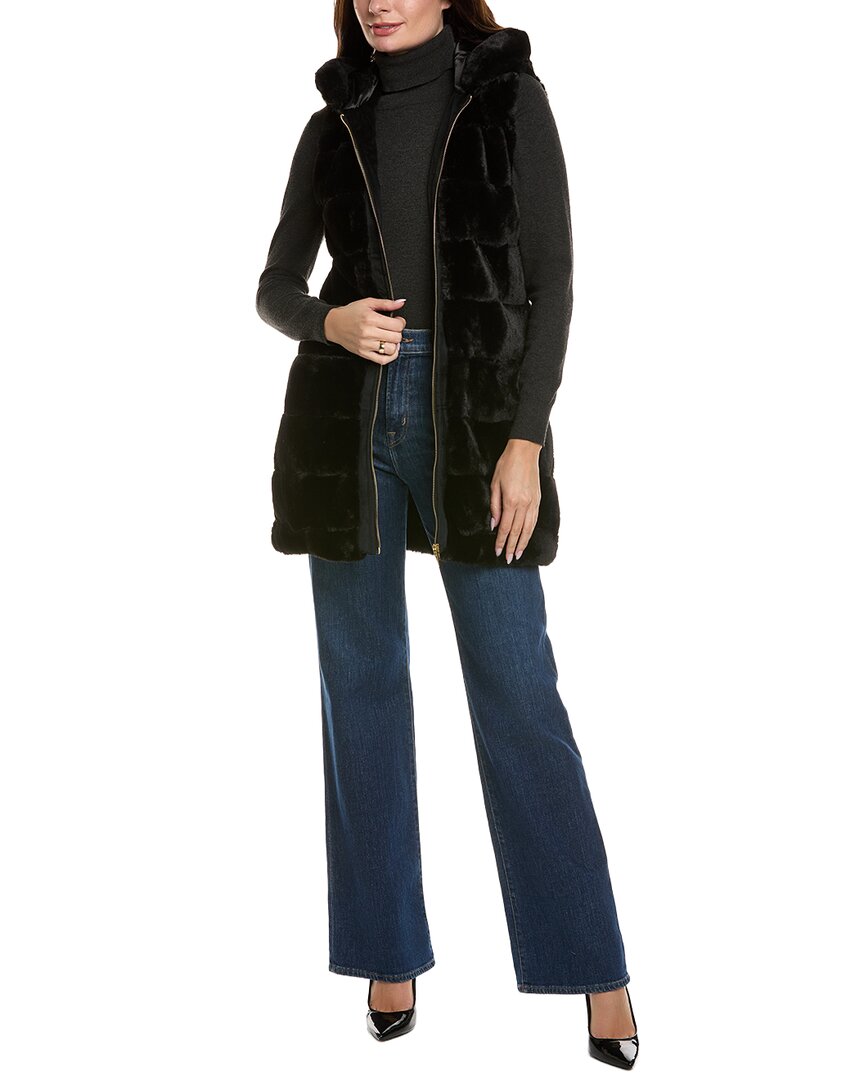 Via Spiga Vest In Black