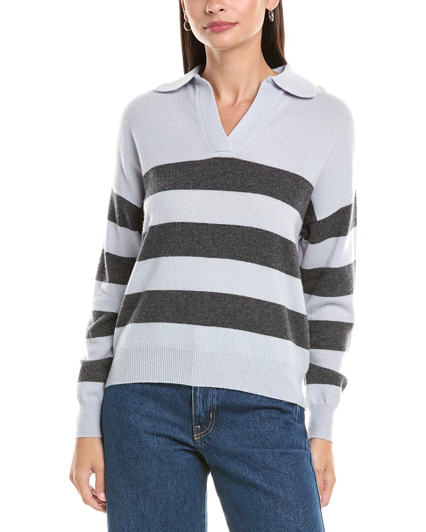 The Cashmere Project Cashmere Sweater In Gray