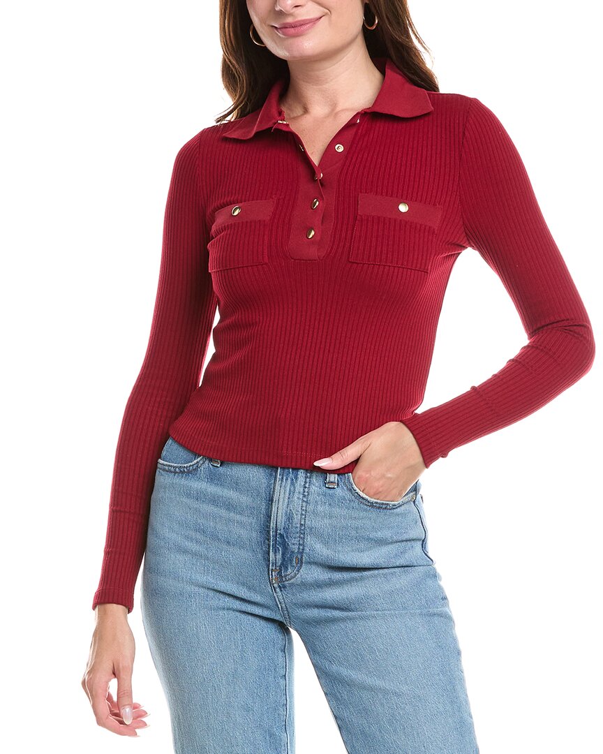 Robertson + Rodeo Watson Top In Red
