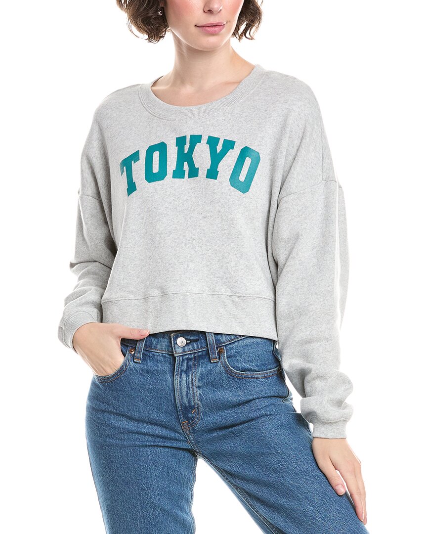 Chaser Tokyo Fleece Sweatshirt In Gray