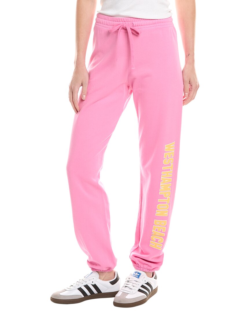 Project Social T Westhampton Beach Jogger Pant In Pink