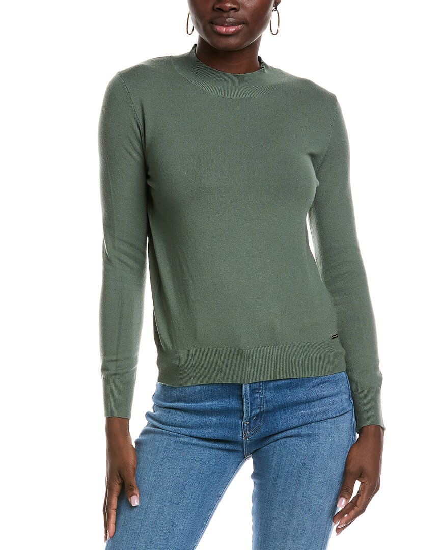 T Tahari Sweater In Animal Print