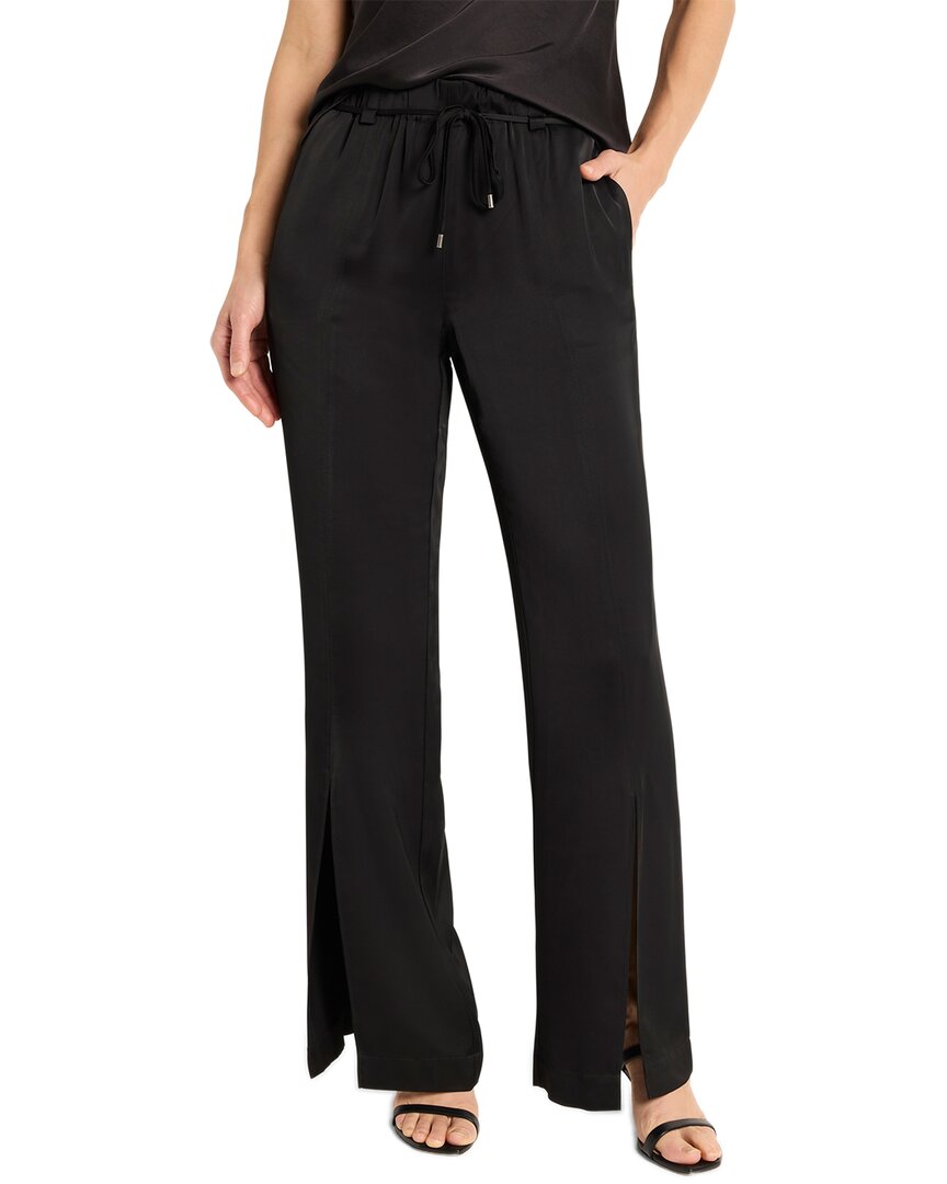 Nic + Zoe Nic+zoe Social Edit Front Slit Pant In Black