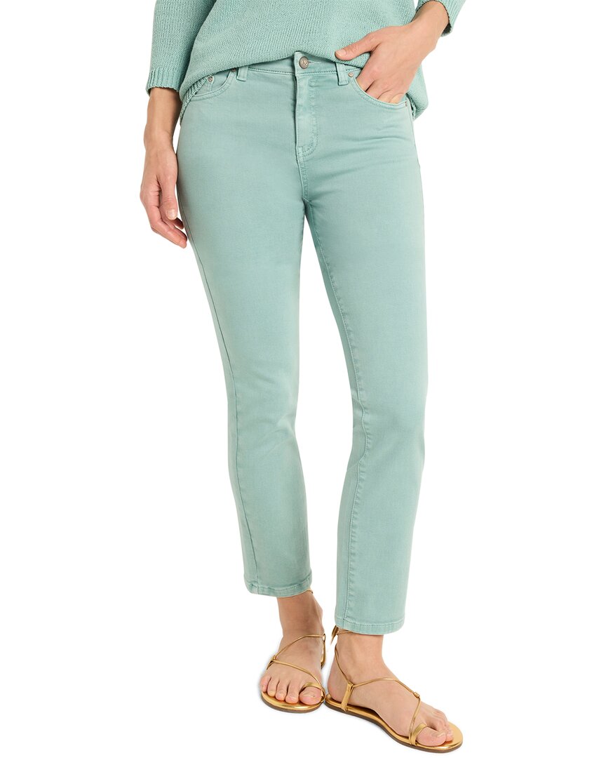 Nic + Zoe Nic+zoe Ankle Straight Leg Jeans In Blue