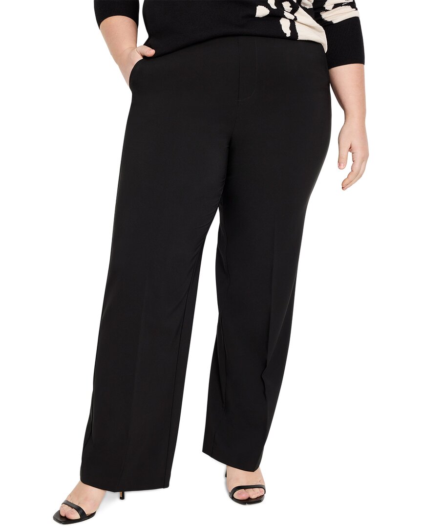 Nic + Zoe Nic+zoe Lenox Stretch Wide Leg Suit Pants In Black