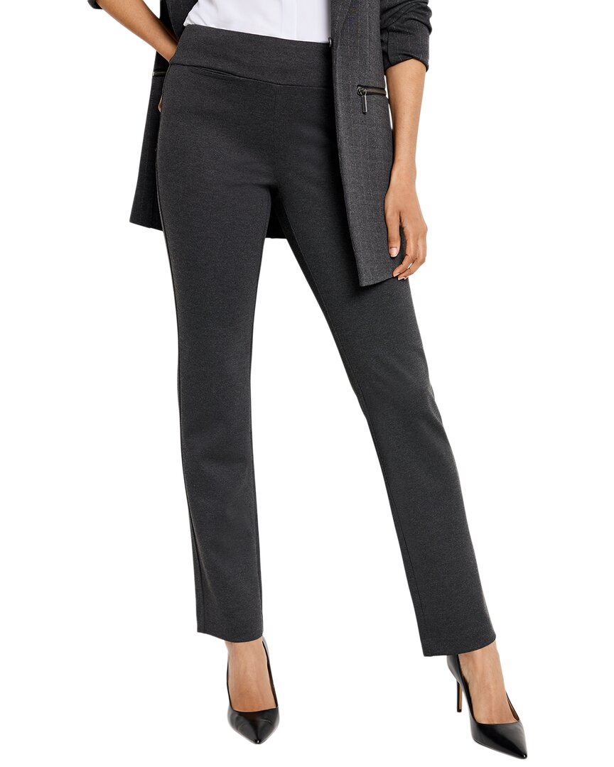 Nic + Zoe Nic+zoe Plus Ponte Pocket Pant In Black