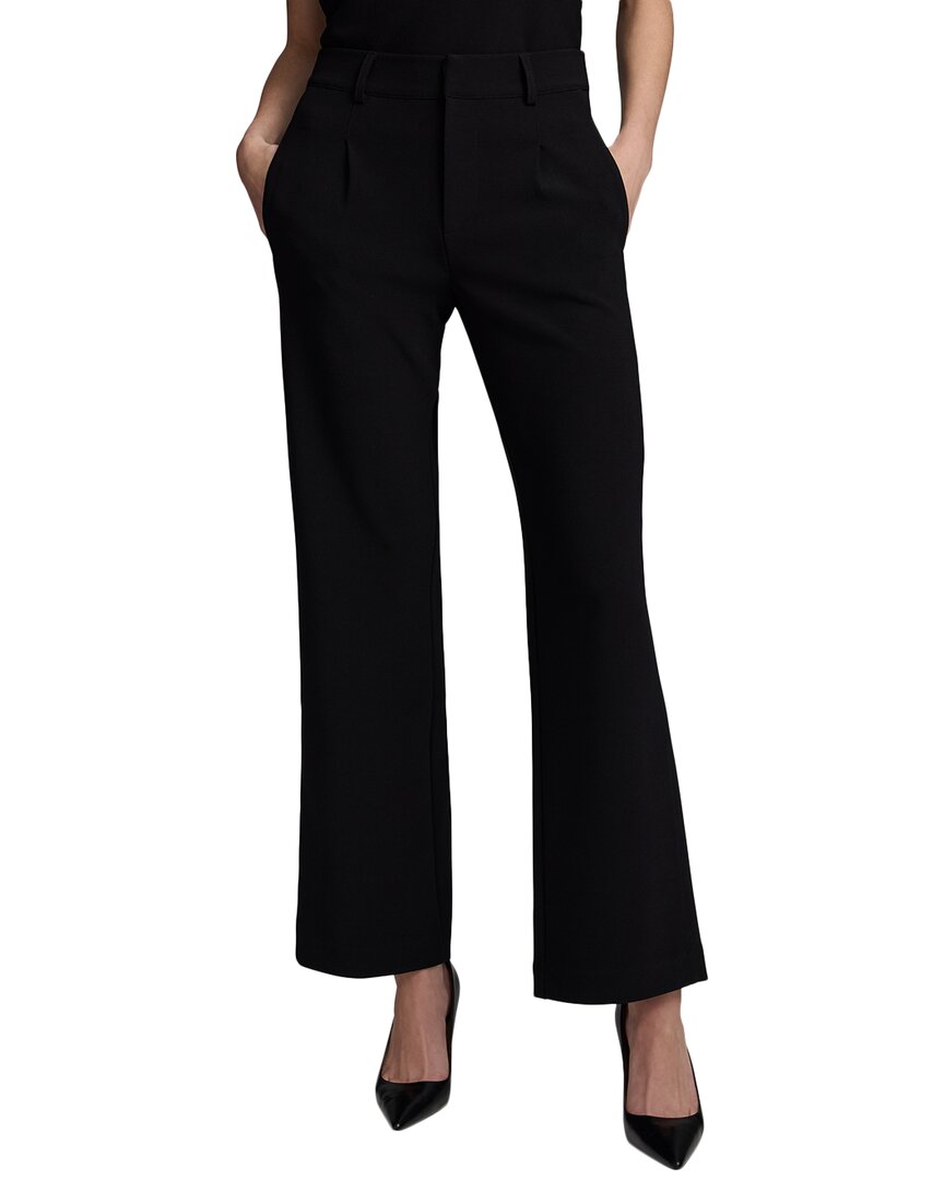 Nic + Zoe Nic+zoe Knit Scuba Wide-leg Trouser In Black