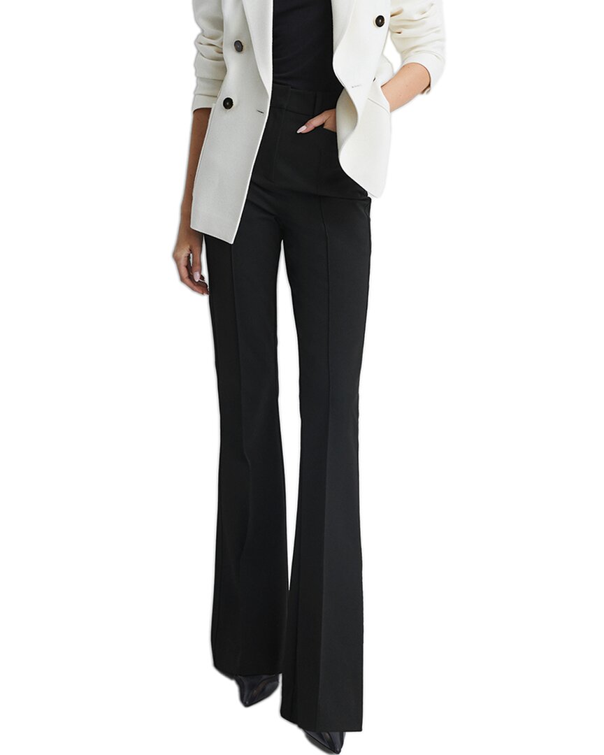 Reiss Dylan Flare Trouser In Black