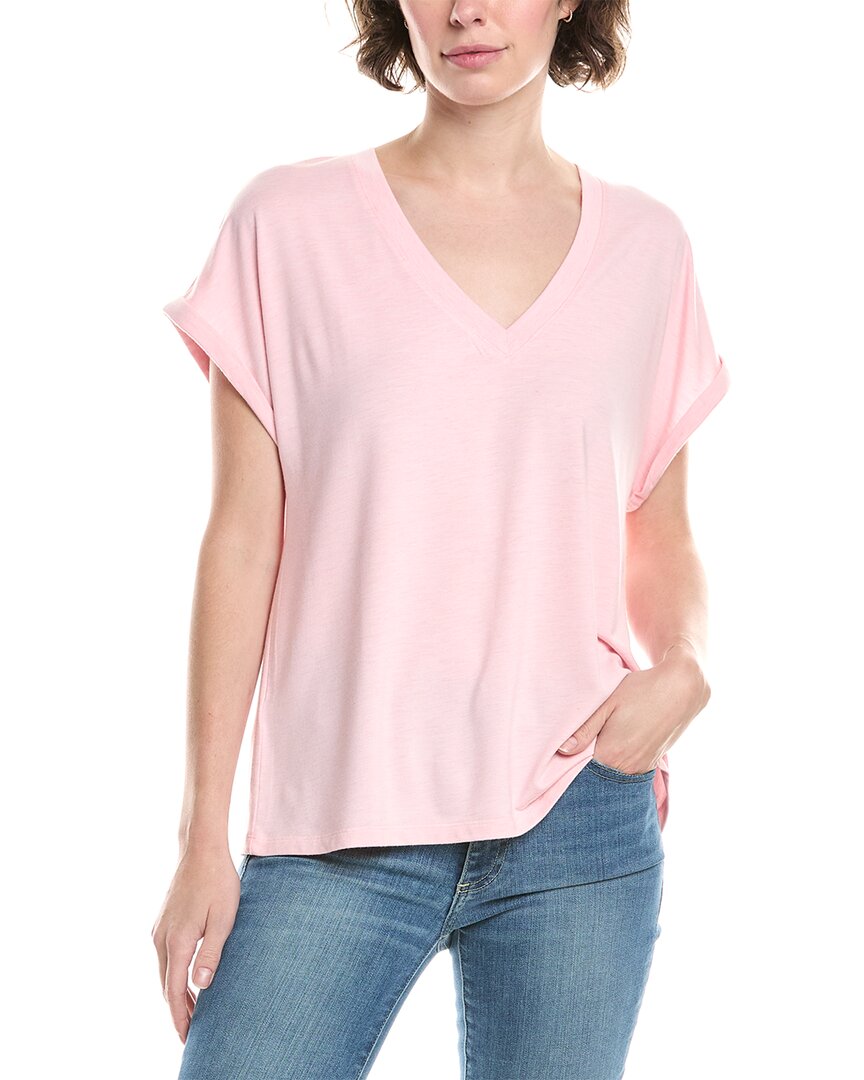 Tommy Bahama Kauai Jersey Vneck Tee In Pink